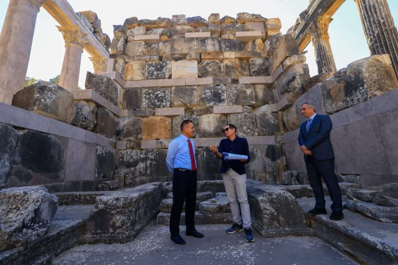 Vali Akbıyık, Milas’taki Euromos ve Beçin Kalesi’nde İncelemelerde Bulundu 3